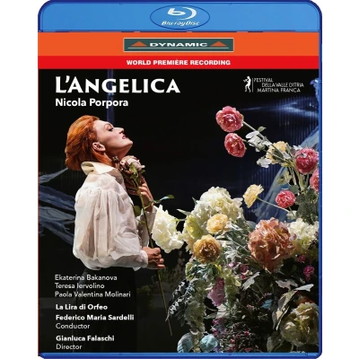Afbeelding van Teresa Iervolino, Paola Valentina Molinari, Ekaterina Kakanova, Federico Maria Sardelli Porpora: L&#039;Angelica (Blu ray)