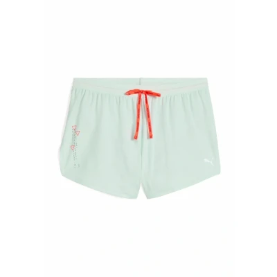 Afbeelding van Puma RUN Split Korte broeken, Dames, Maat: XXL, Peaceful blue