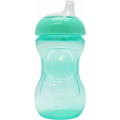 Afbeelding van Nuby Beker Mini Easy Grip Aqua 180ml 4mnd+