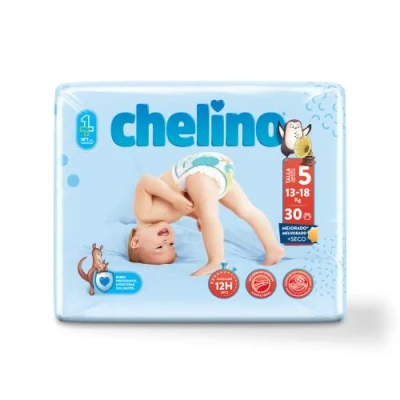 Afbeelding van Wegwerpluiers Chelino (30 uds)