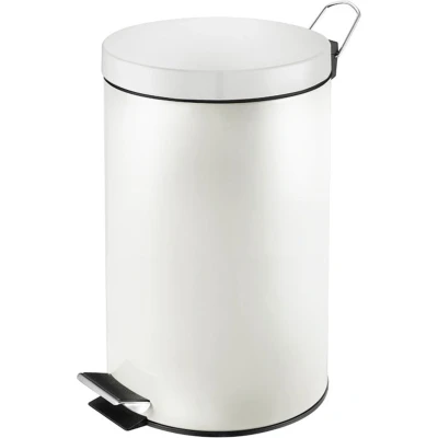 Afbeelding van Afvalbak Vepa Bins pedaalemmer 12 liter wit