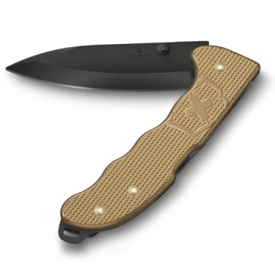 Afbeelding van Victorinox Evoke Beige, klapmes met 5 functies, gemaakt in Zwitserland