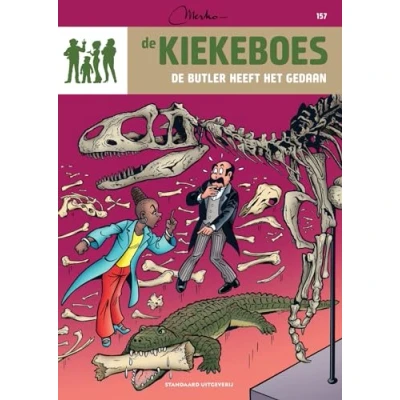Afbeelding van De Kiekeboes 157 butler heeft het gedaan