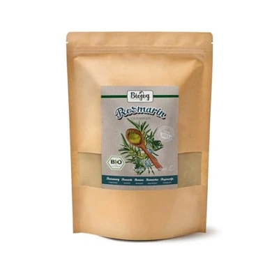 Afbeelding van Biojoy Biologische gemalen rozemarijn (500 g), rozemarijnpoeder (Salvia rosmarinus L.)
