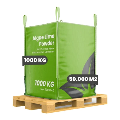 Afbeelding van Organifer Algenkalk Poeder Zuiver Lithothamnium Calcareum (bigbag 1000 kg voor 5 ha)