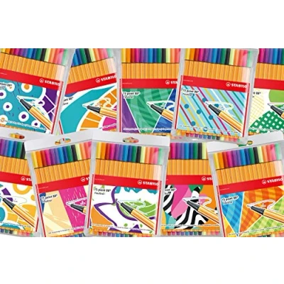 Afbeelding van Set Viltstiften Stabilo Point 88 15 Onderdelen Multicolour