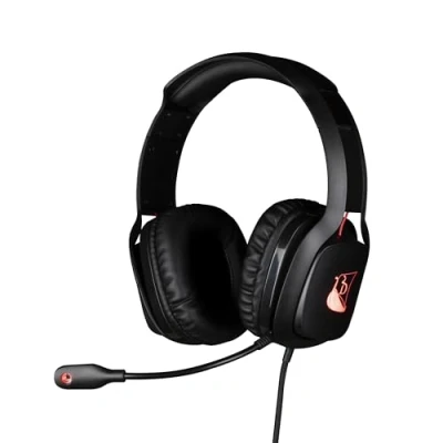 Afbeelding van Drakkar pc gaming headset Mistlur backlight afneembare micfroon in line afstandsbediening