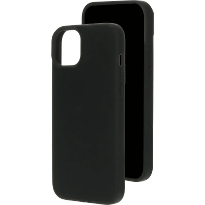 Afbeelding van Mobiparts Silicone Cover Apple iPhone 15 Plus Black (Magsafe Compatible)