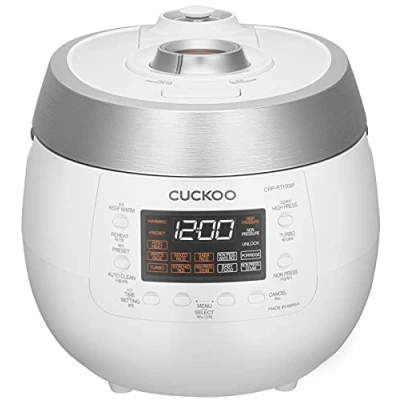 Afbeelding van Cuckoo CRP RT1008F Rijstkoker Wit Met display