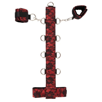 Afbeelding van Kinky Halsband met Handboeien en D ringen