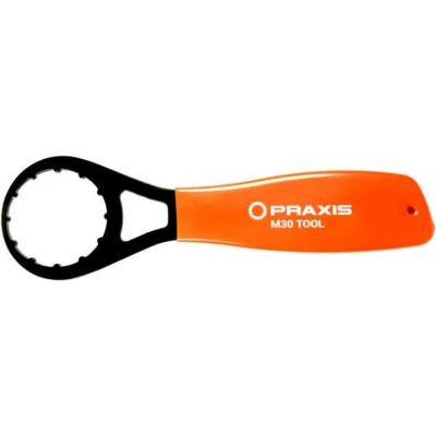 Afbeelding van Praxis bottom bracket sleutel M30 Oranje