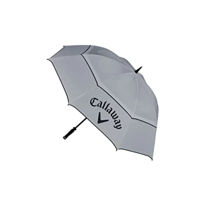 Afbeelding van Callaway Shield 64 inch Double Canopy Golfparaplu 2022 Grijs