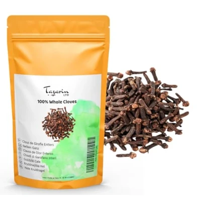 Image de 50g Clous de Girofle Entiers Arôme &amp; Goût Intense Sachet avec Zip 100% Naturel, Pur et Sans Additifs Qualité Supérieure