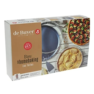 Afbeelding van De Buyer Taarten Homebaking Box