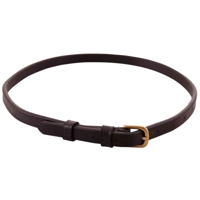 Afbeelding van BR Sperriem met Ronde Gesp Zwart/goud Cob