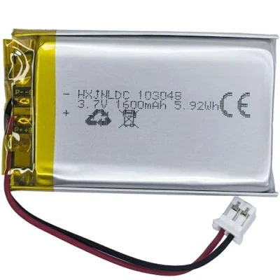 Afbeelding van DC 3,7 V, 1600 mAh, 103048 vervanging van lithiumbatterij, Ion polymeer voor DIY 5 V elektronics, GPS, LED, Bluetooth luidspreker, mobiele kracht