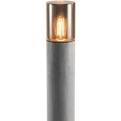 Afbeelding van SLV 1000666 Lisene Pole Staande buitenlamp LED E27 23 W Grijs, Rook