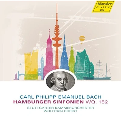 Afbeelding van Stuttgarter Kammerorchester C.P.E. Bach: Hamburger Symphonien Wq. 182 (CD)