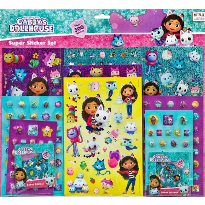 Afbeelding van Gabby&#039;s Dollhouse Sticker set 500 st 4043946308621