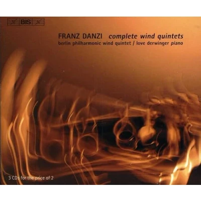 Afbeelding van Love Derwinger, Berlin Philharmonic Wind Quintet Danzi: Complete Quintets (3 CD)