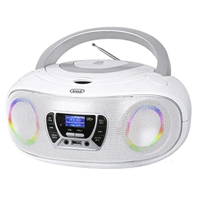 Afbeelding van Trevi CMP583 Draagbare Boombox Radio DAB MP3 CD USB Aux in Speler Zwart
