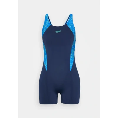 Afbeelding van Speedo Maillot de bain HyperBoom Splice pour femme, bleu lagon, taille 38