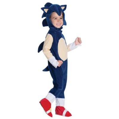 Afbeelding van RUBIES FRANCE Deluxe Sonic kinderkostuum 86/98 (2 3 jaar)