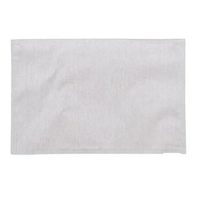 Afbeelding van Rasteli Placemat Vlekwerend Grijs 45 cm x 30 Voordeelaanbod per 2 stuks