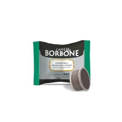 Afbeelding van Caffè Borbone Cafeïnevrije Dek mix Koffie 100 Capsules Compatibel met Lavazza* Espresso Point* koffiemachines