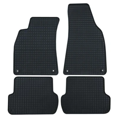 Afbeelding van Petex 14410 Vloermatset Rubber voor en achter 4 zwart AUDI: A6 C7 Saloon, Avant