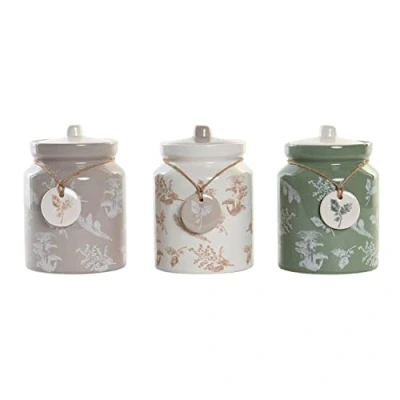 Afbeelding van Tin DKD Home Decor 12 x 16 cm Dolomite (3 Stuks)
