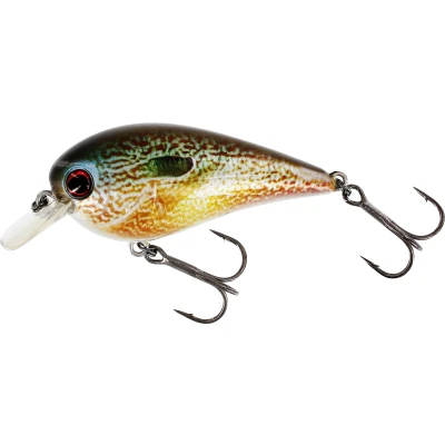 Afbeelding van Westin BassBite 2.5 Squarebill Floating Plug Real Pumpkinseed 7cm (16g)