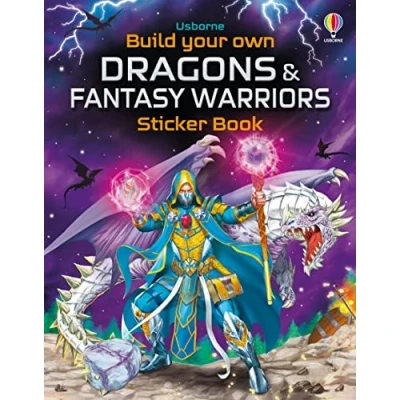 Afbeelding van Build Your Own Sticker Book Dragons and Fantasy Warriors