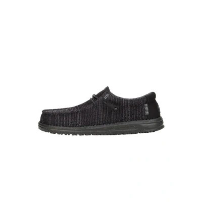 Afbeelding van Heydude Wally Stretch Sox Slipon Schuhe Sportieve veterschoenen, Heren, Maat: 46, black Schoenen