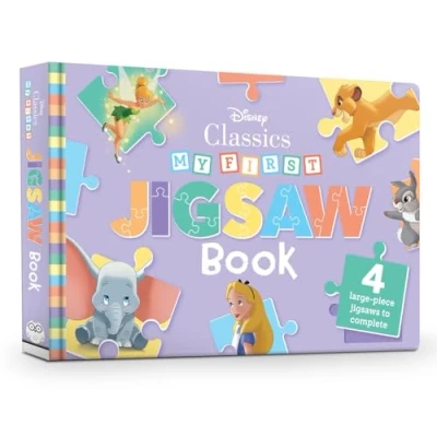 Afbeelding van 4 large piece jigsaws to complete! Disney Classics: My First Jigsaw Book