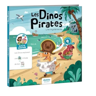 Afbeelding van LES DINOS PIRATES ET L&#039;ILE MYSTERIEUSE