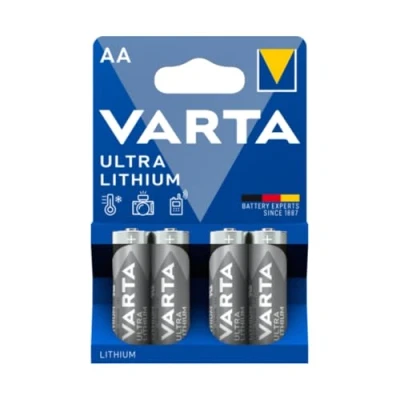 Afbeelding van AA batterij Varta 4 stuks (Lithium, 1.5V)