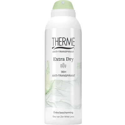 Afbeelding van Therme Anti Transpirant Extra Dry 96h Spray 125ml