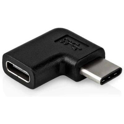 Afbeelding van USB C verloopstekker 3.2 gen 1 5 Gb/s Zwart Allteq