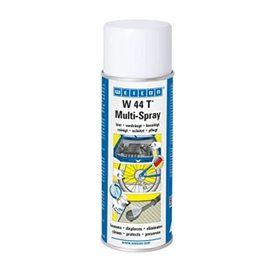 Afbeelding van WEICON W 44 T Multi Spray 200 ml Multifunctionele olie 1 spray, 5 functies Kruipolie, roestvrij, corrosiebestendig, smeermiddel, verzorgingsspray