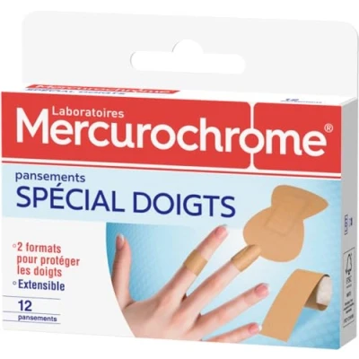 Afbeelding van Mercurochrome Speciale Vingers 12 Dressings