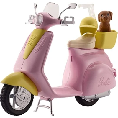 Image de Playset Barbie Scooter et petit chien