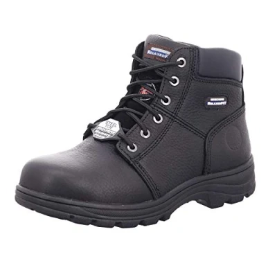 Afbeelding van Skechers Workshire Herenlaarzen, zwart, 48,5 EU, zwart.