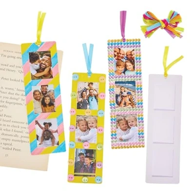Afbeelding van Baker Ross FX945 Bladwijzers fotolijst 12 stuks, knutselsets voor kinderen