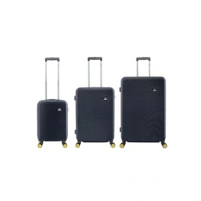 Afbeelding van National Geographic Kofferset 3 Delig Reiskoffer Set Harde Trolleyset Abroad Marine blauw