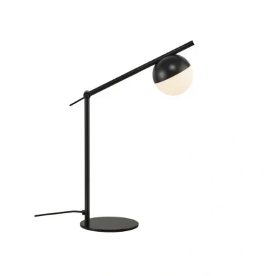 Afbeelding van Nordlux Contina tafellamp G9 opaal glas/zwart