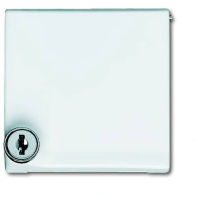 Afbeelding van Busch Jaeger, Accessoires schakelprogramma, Tussenring met slot 2118GKSL 32 IP44 All weather wit (1710 0 2298)