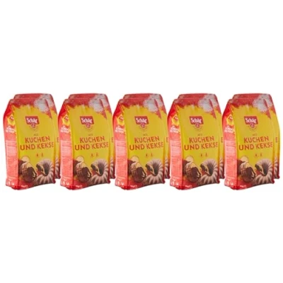 Image de Schär Mix C Lot de 10 mélanges pour gâteaux et biscuits sans gluten 1 kg