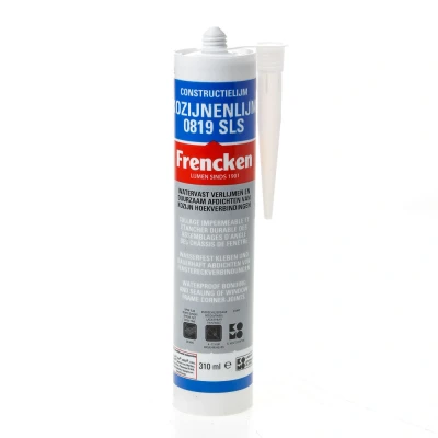 Afbeelding van Frencken kozijnenlijm 0819 sls koker 310 ml
