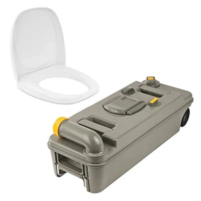 Afbeelding van Thetford Fresh Up C 2,3,4 Links Toiletbril Tank met wielen (links)